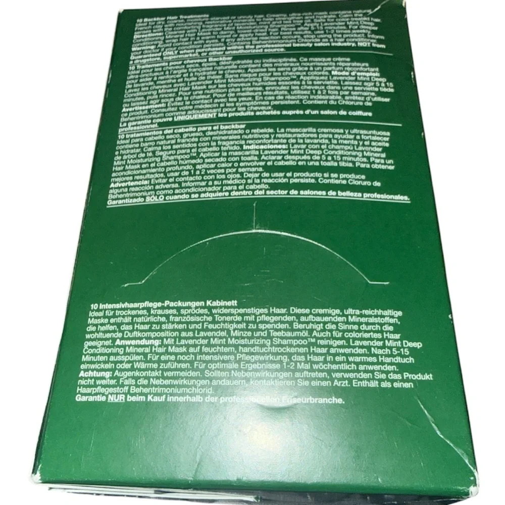 NEW! Paul Mitchell- LavenderMintDeepConditionMineralHairMask- Professional- 10pk